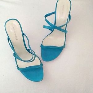 Nine West Turquoise Sandals 🦋excellent condition